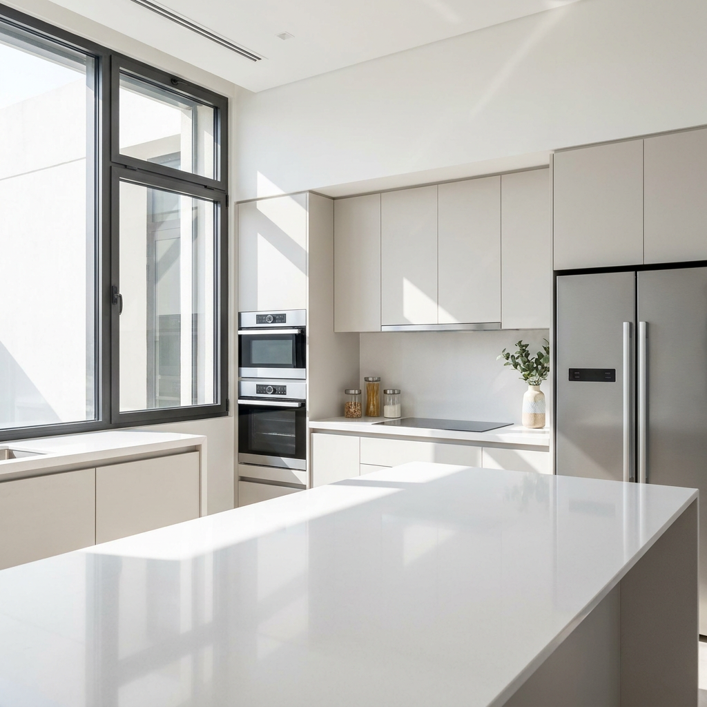 Spotless modern kitchen